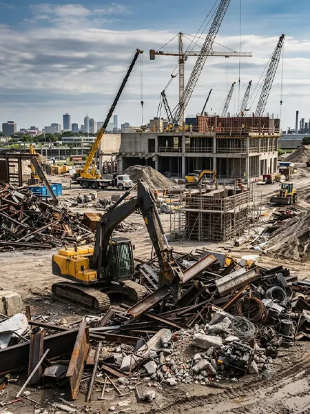 Scrap warehouse